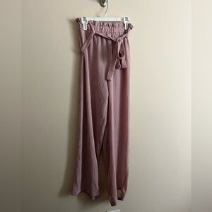 Striped Paperbag Pants